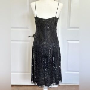 Anopia Collezioni - size 8 black sequin dress